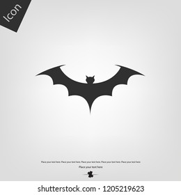 Halloween bat icon