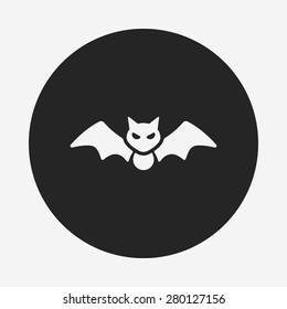 halloween bat icon