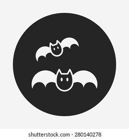 halloween bat icon