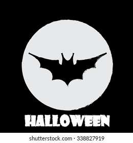 Halloween bat icon