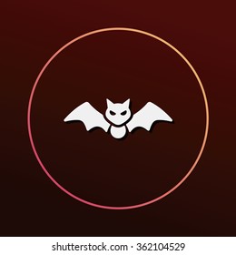 halloween bat icon