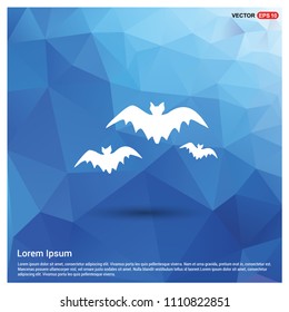 Halloween Bat icon - Free vector icon