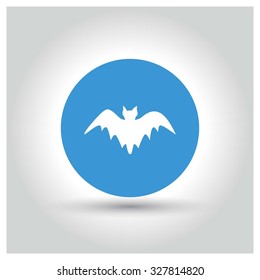 Halloween Bat icon. Halloween pictogram elements collection.  Halloween Party Day World wide celebrated on October 31. Vector illustration web internet design elements