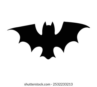 Halloween bat isolated on white background