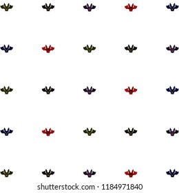 halloween bat night vector illustration