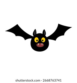 Concepto de elemento de murciélago y araña de Halloween