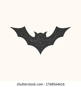 Halloween Bat, Spooky Bat Template Vector Illustration Background