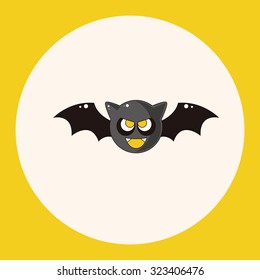 Halloween bat theme elements