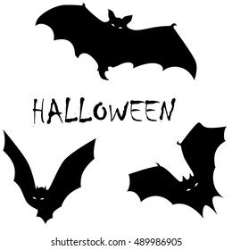 halloween bat vector