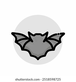 Halloween Bat Vector for design