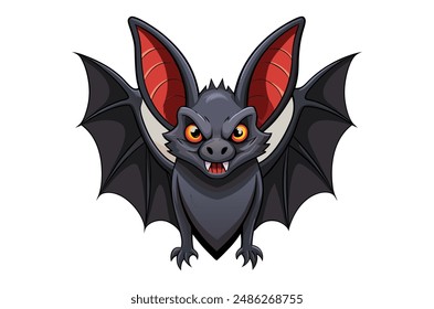 halloween  with a bat , bat vector,  icon vector illustration,  bat silhouette of a  bat  isolated on a white background,  eps,  png,    vector