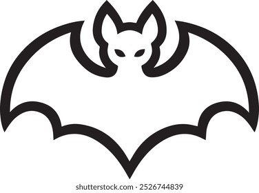 Halloween Bat Vector Image 02