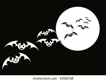 Halloween bats