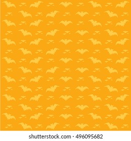Halloween Bats Flying Pattern background