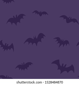 Halloween Bats Seamless Pattern Texture Background Stock Vector ...