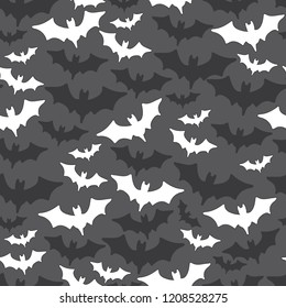 Halloween Bats seamless repeat pattern great for fabric, home decor, costumes, and more