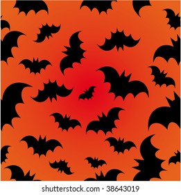halloween bats texture