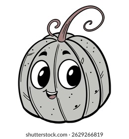 halloween best cute pumpkin design vector pink color design