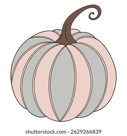 halloween best cute pumpkin design vector pink color design