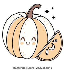 halloween best cute pumpkin design vector pink color design