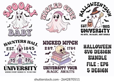 halloween best high quality design bundle ,png design,retro,,halloween vector black and white bundle