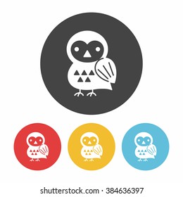 halloween bird icon