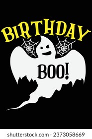 
Halloween Birthday Boo eps cut file for cutting machine