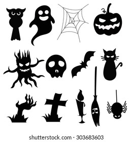 Halloween black icon