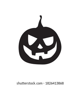 Halloween black vector illustration with witch or zombie hands with long nails  isolated on white background. 