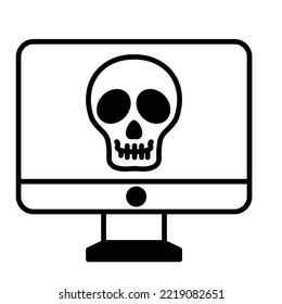 Halloween board Half Glyph Vector Icon which can easily modified

