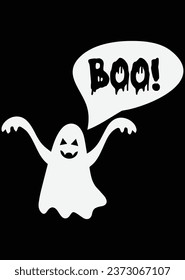 
Halloween Boo eps cut file for cutting machine
