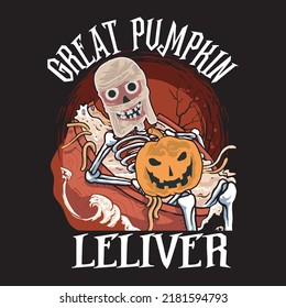 Halloween and Boo Funny Design