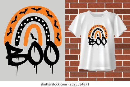 Halloween boo t shirt, Halloween t shirt design