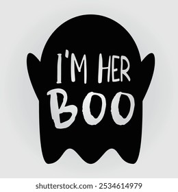 Halloween Boo, Witch Party Horror Night, I am His Witch Halloween Party Dancing Skeleton, Skeletons Happy Halloween, Skeleton Shirt Vector