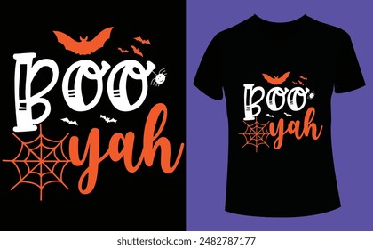 Halloween boo,boo you,boo yeh,boo crew design, Halloween Tshirt Pumpkin Patch Cutie, Scary Halloween T-shirt design EPS file, t-shirt design template