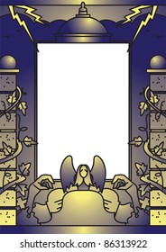 halloween border 1