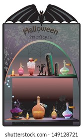 Halloween Boutique Background