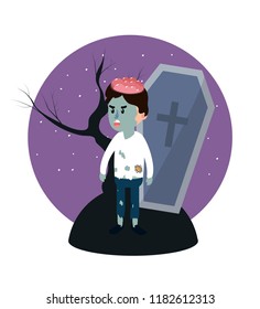 Halloween and boy