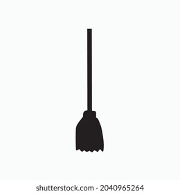 Halloween Broom icon for business website,apps, and many more