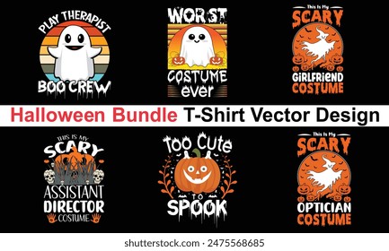 Halloween bundle shirt new bundle vector design