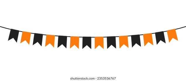 Halloween buntings. Halloween party fun garland.