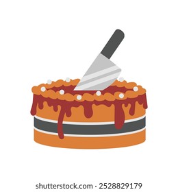 Halloween Cake Illustration - 01