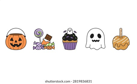 Halloween candy bucket and