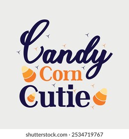 Halloween Candy Corn Cutie druckbar für Klassenzimmer Aktivitäten, süße Süßigkeiten Mais Charakter Design für druckbare Party Einladungen, Candy Corn Cutie Cut File für DIY Halloween Handwerk