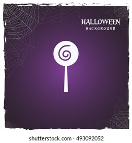 halloween candy. horror background