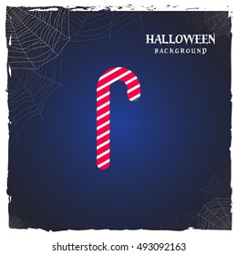 halloween candy. horror background