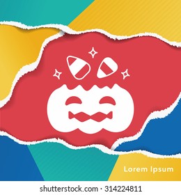 halloween candy icon