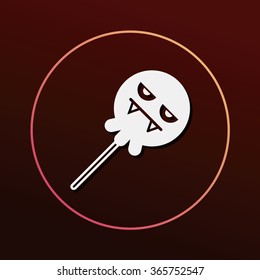 halloween candy icon
