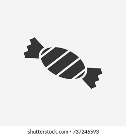 Halloween candy icon illustration isolated vector sign symbol