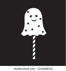 Halloween candy icon. Vector Illustration